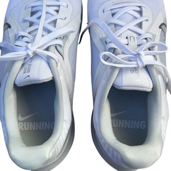 Nike Quest 5 Road Running Athletic Shoes Women's Sz 10 White Lightweight Tennis - Picture 8 of 14